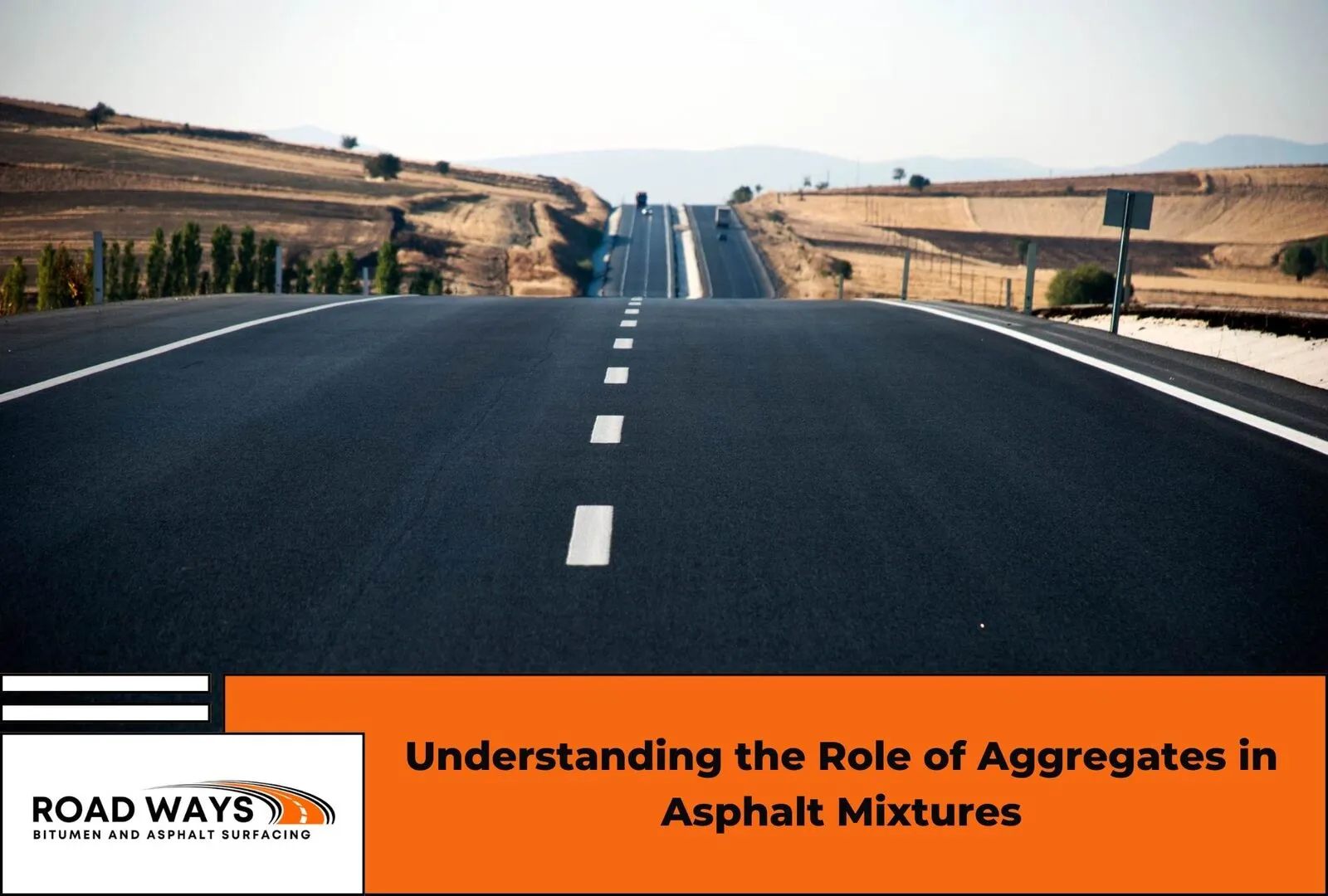 Aggregate stone being combined into an asphalt mixture
