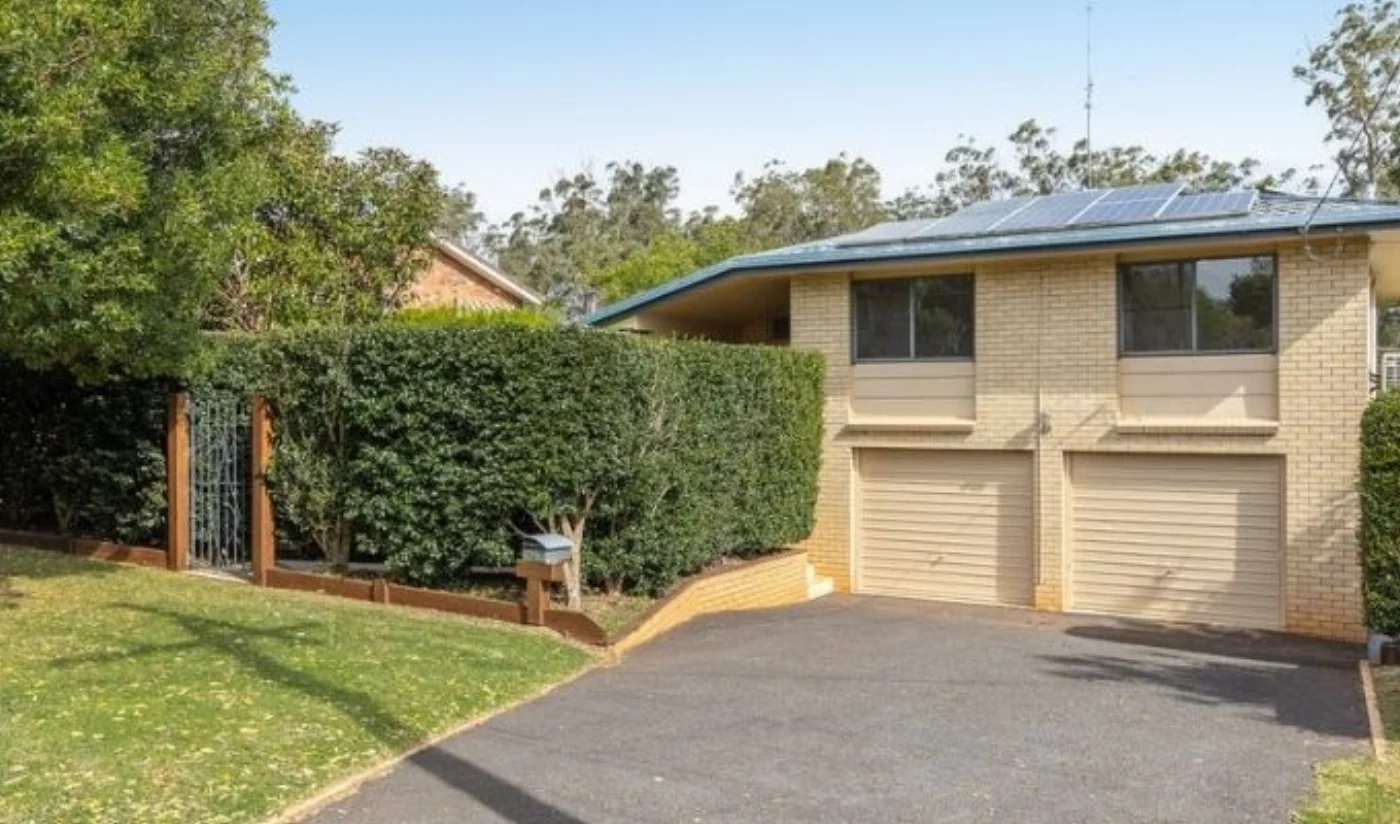 A completed asphalt driveway at a home in Rangeville, Toowoomba
