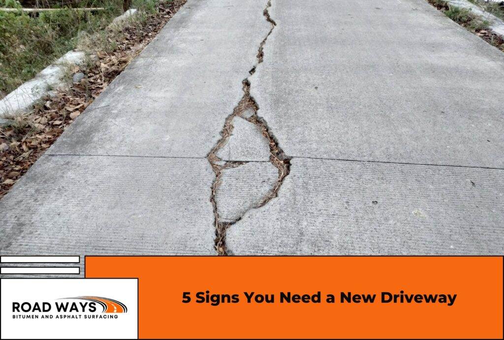 5 Signs You Need a New Driveway