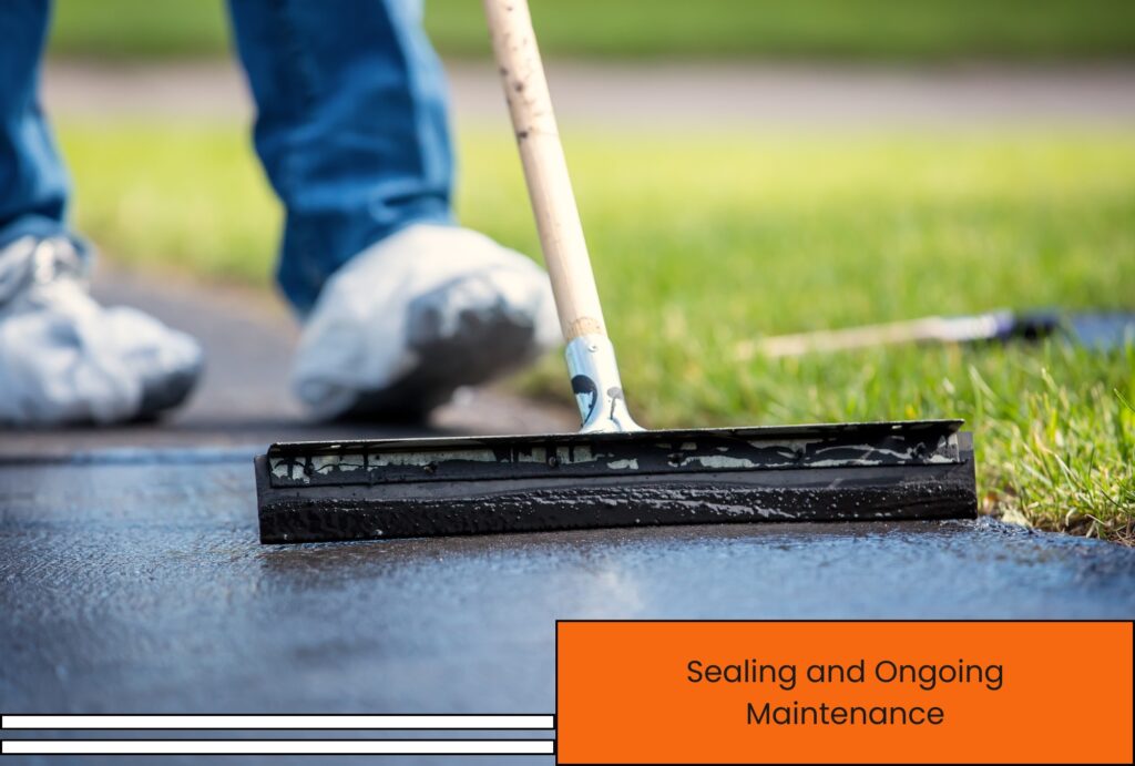 sealing and ongoing maintenance